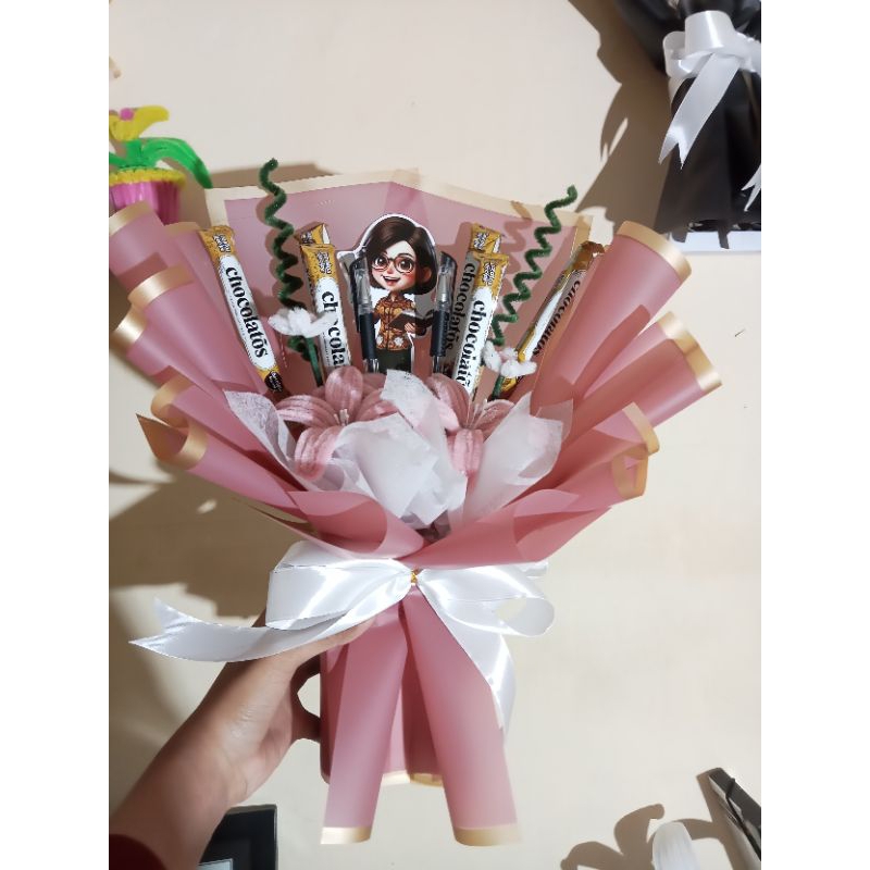 

Trendystore)) Buket Mix Snack pulpen terbatas