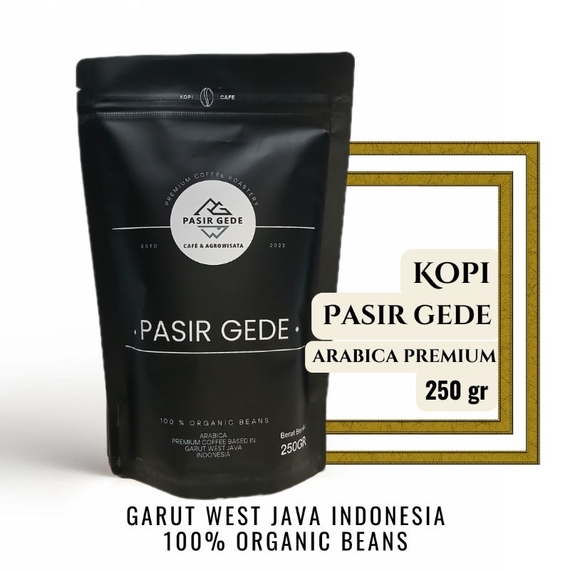 

KOPI ARABIKA PASIR GEDE GARUT PREMIUM arabica 250gr