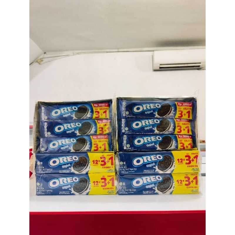 

Oreo Biscuit (1 pack isi 12pcs x 37gr)