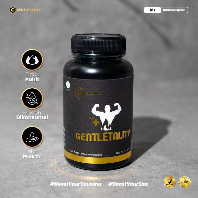 GENTLETLITY-Suplemen stamina pria