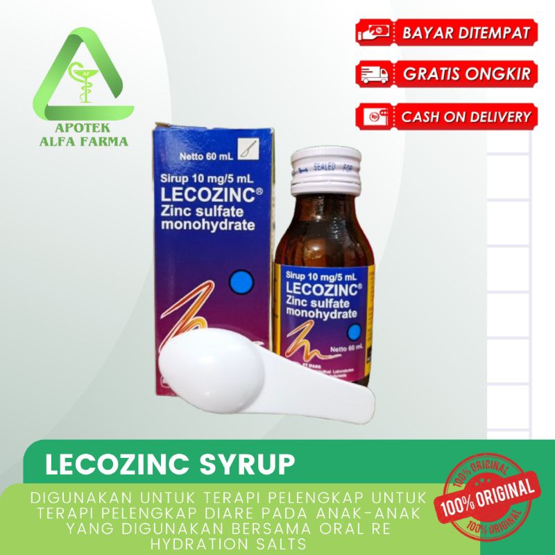 LECOZINC SYRUP 60 ML