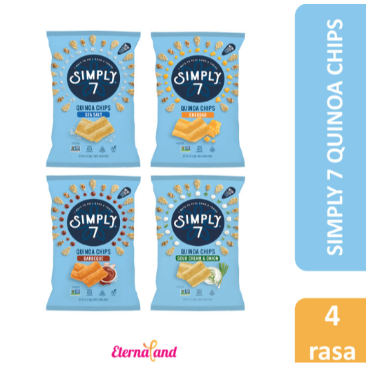 

Simply 7 Quinoa Chips - keripik impor usa