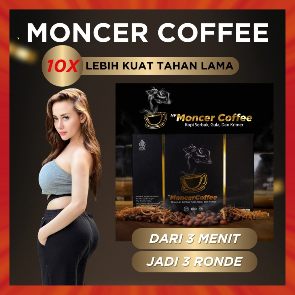 

Monceer Coffee Original Kopi Mocer Penambah Stamina Kuat Tahan Lama Berhubungan Di Ranjang Alami