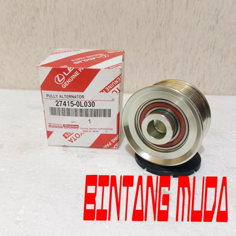 PULLY ALTERNATOR FORTUNER DIESEL INNOVA DIESEL HILUX PULLY ALTERNATOR INNOVA DIESEL