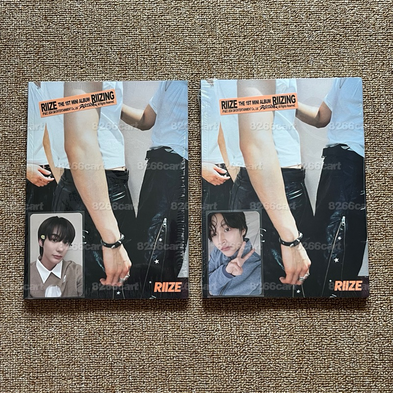 RIIZE — pc pob allmd (anton / wonbin) + album riizing sealed (bbb boom boom bass ver)