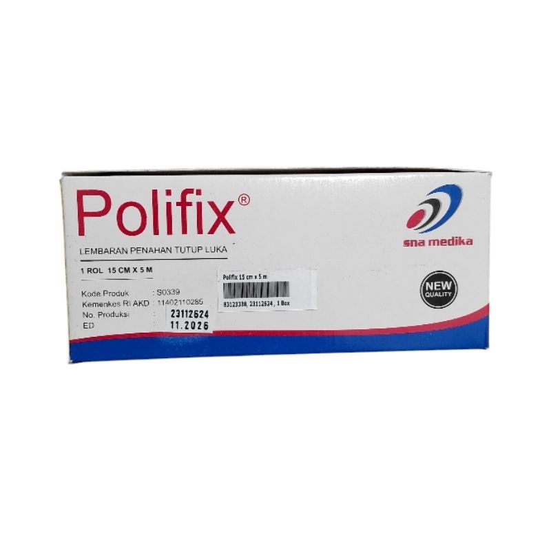 Polifix/ Plaster Penutup Luka 15cm x 5m