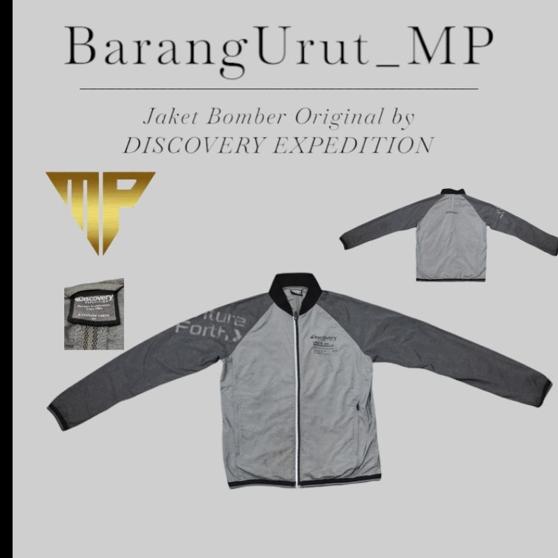 Jaket Bomber brand DISCOVERY EXPEDITATION Original Second