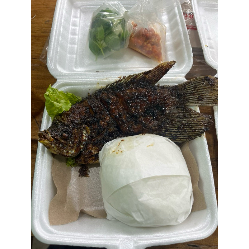 

Gurami Bakar + Nasi