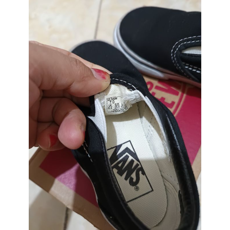 ((PRELOVED)) SEPATU ANAK VANS