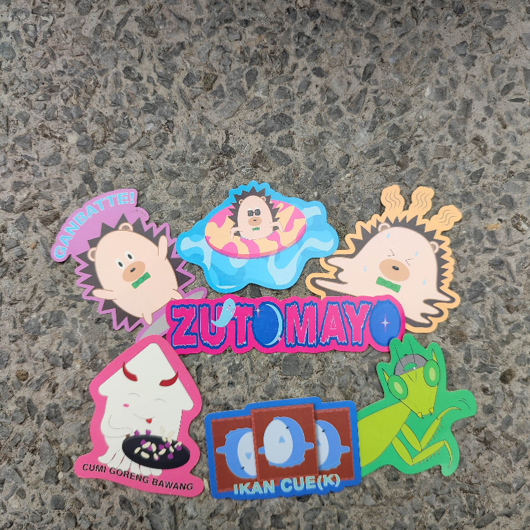 [Fanmerch] Sticker Zutomayo