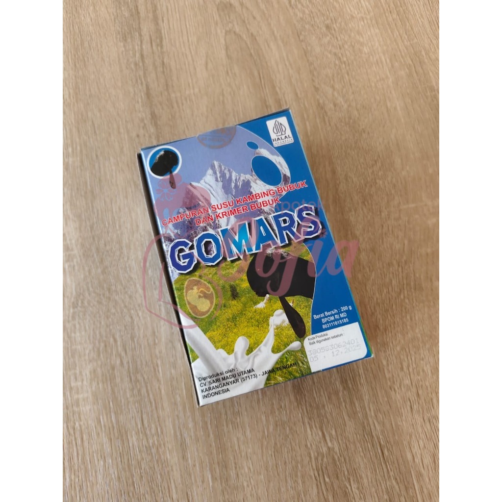 

Gomars Susu Kambing Etawa Box | Gomars Bubuk Full Cream Original