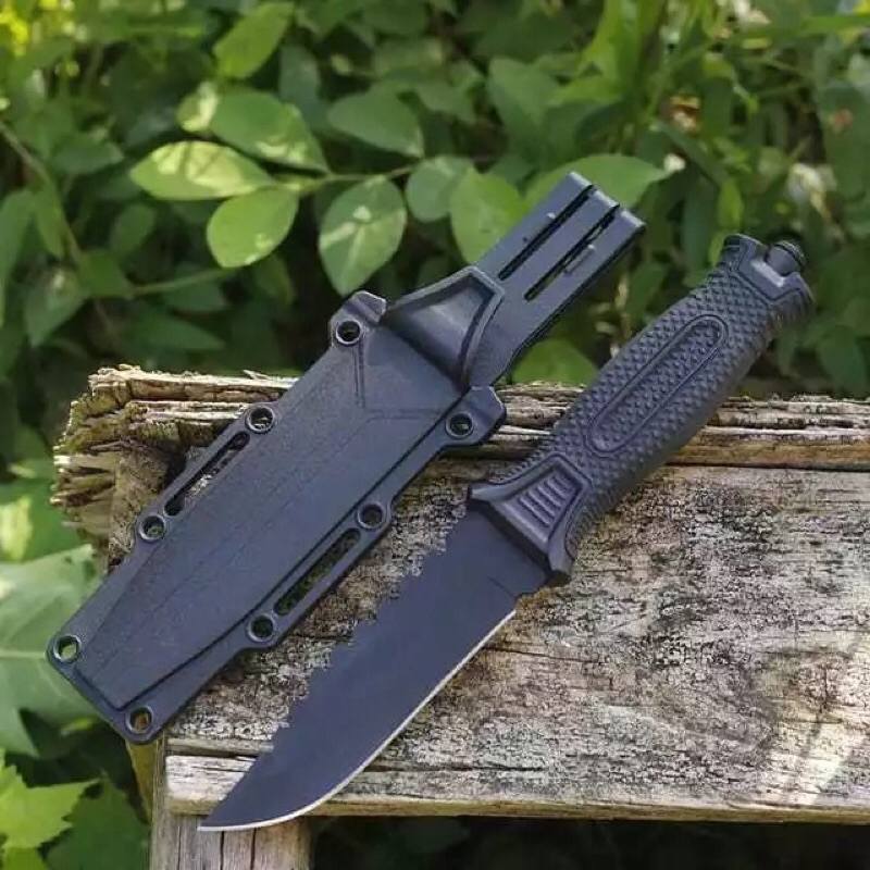 PISAU COLUMBIA P1323 SURVIVAL KIT BUSHCRAFT HUNTING BERBURU CAMPING GUNUNG / PISAU SELAM COLUMBIA P-