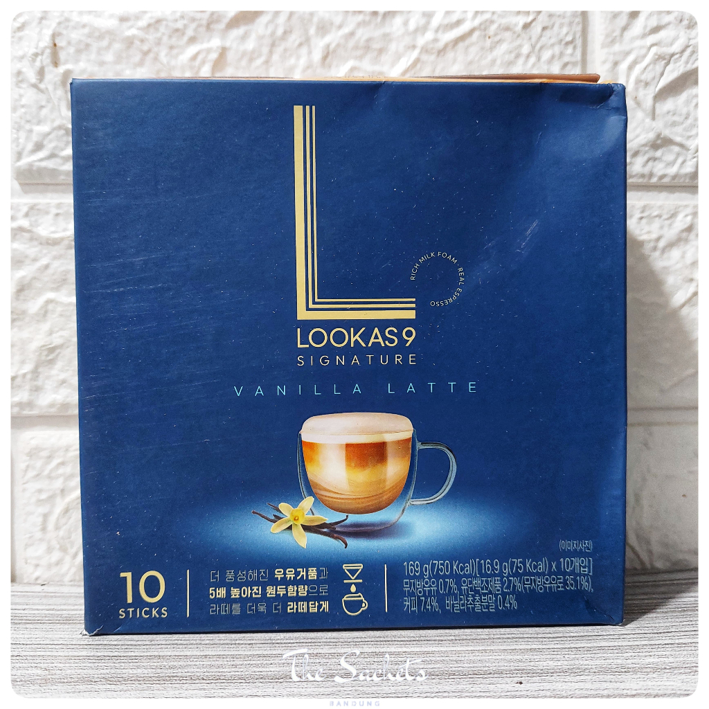 

Namyang Lookas9 Signature Latte Double Shot Vanilla Sachet