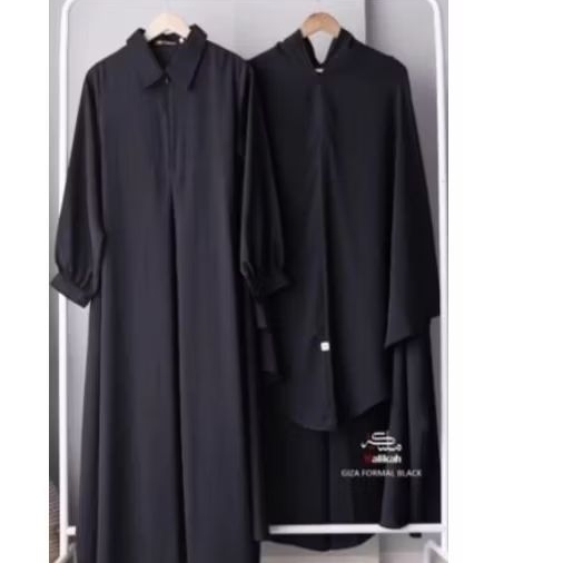 PRELOVED GIZA ABAYA MALIKAH GAMIS SAJA XL