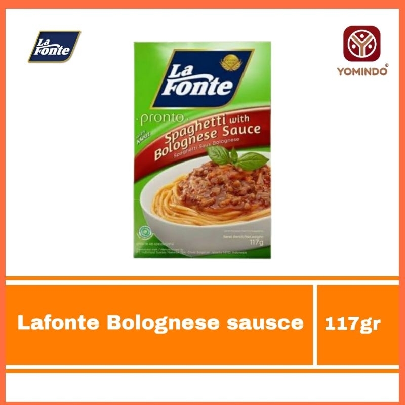 

LAFONTE SPAGHETTI BOLOGNESE 117gr