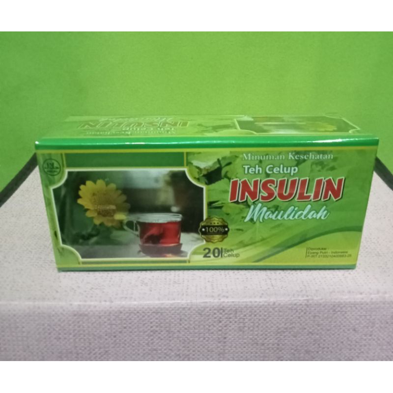 

100% Obat diabetes/Teh celup daun insulin isi 20 pcs