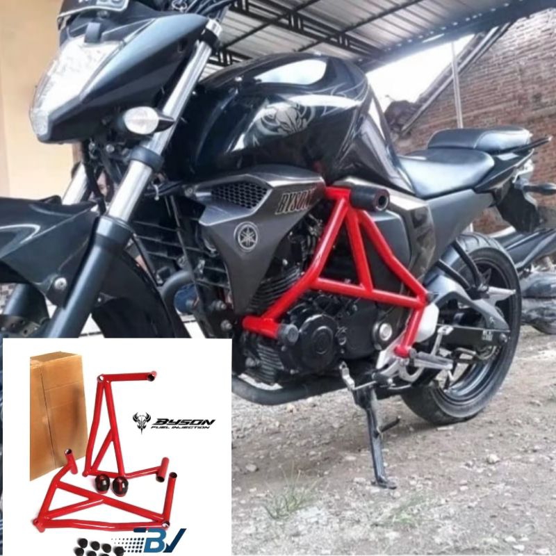 TUBULAR YAMAHA BYSON FI CRASBAR BYSON FI AKSESORIS BODY MOTOR BYSON PELINDUNG BODY MOTOR