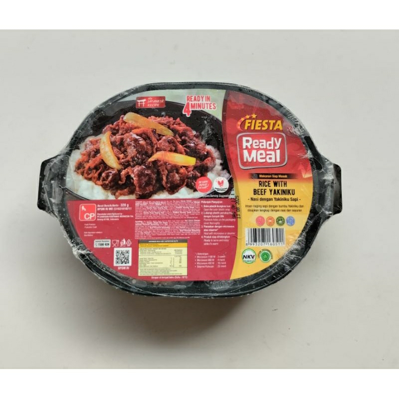 

Fiesta Ready Meal Rice With Beef Yakiniku 320 gr