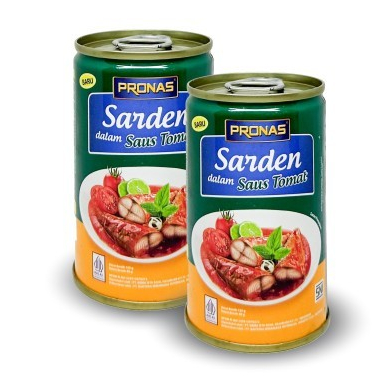 

PRONAS Sarden tomat 155 gram sauce tomat