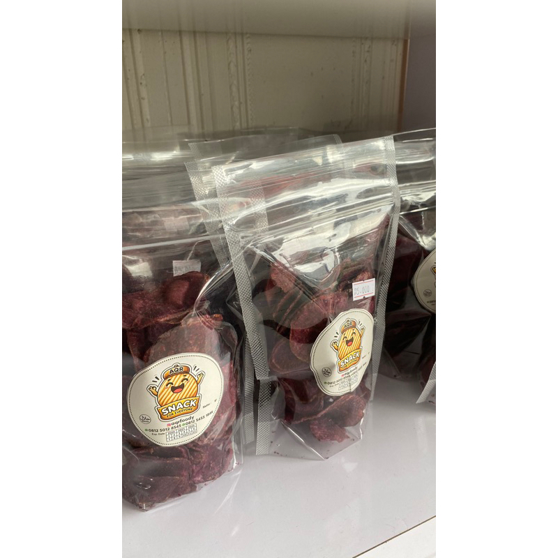 

snack Keripik Ubi ungu aqrfoody
