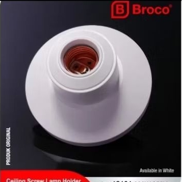Broco Fiting Plafon LUX 12101 Gracio Fiting Rumah Lampu Minimalis