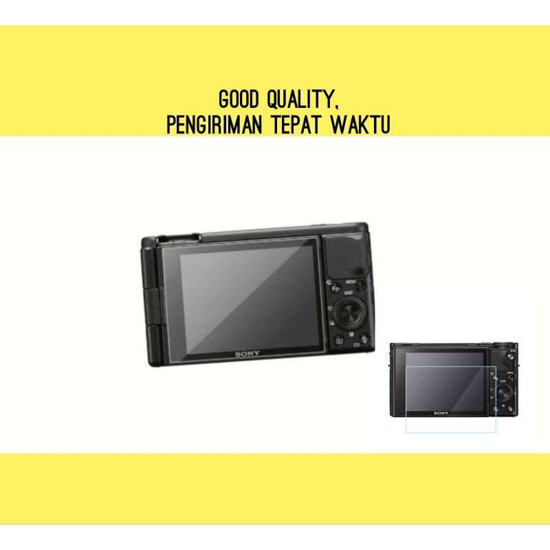 Anti Gores Sony WX500 WX600 WX800 LCD Tempered Glass