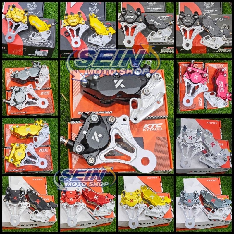 Kaliper Ninja R SS Ninja RR Ninja 150 Depan 4p Belakang 2p Ktc Kytaco