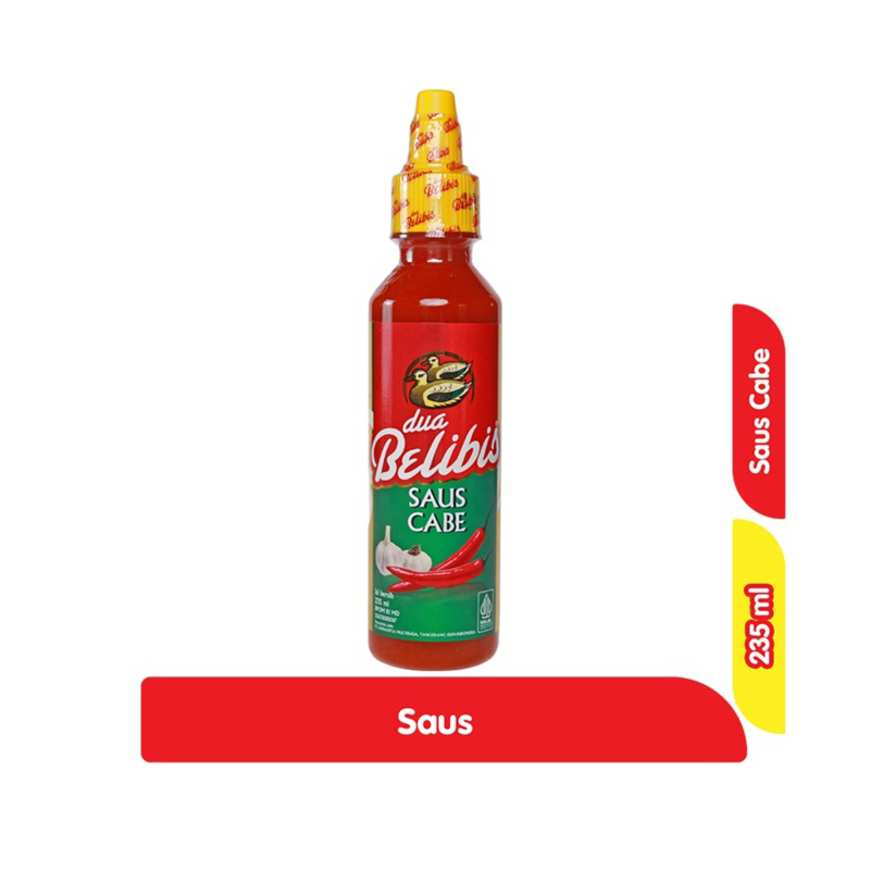 

DUA BELIBIS SAUS CABE / SAUS SAMBAL BOTOL 235 ML