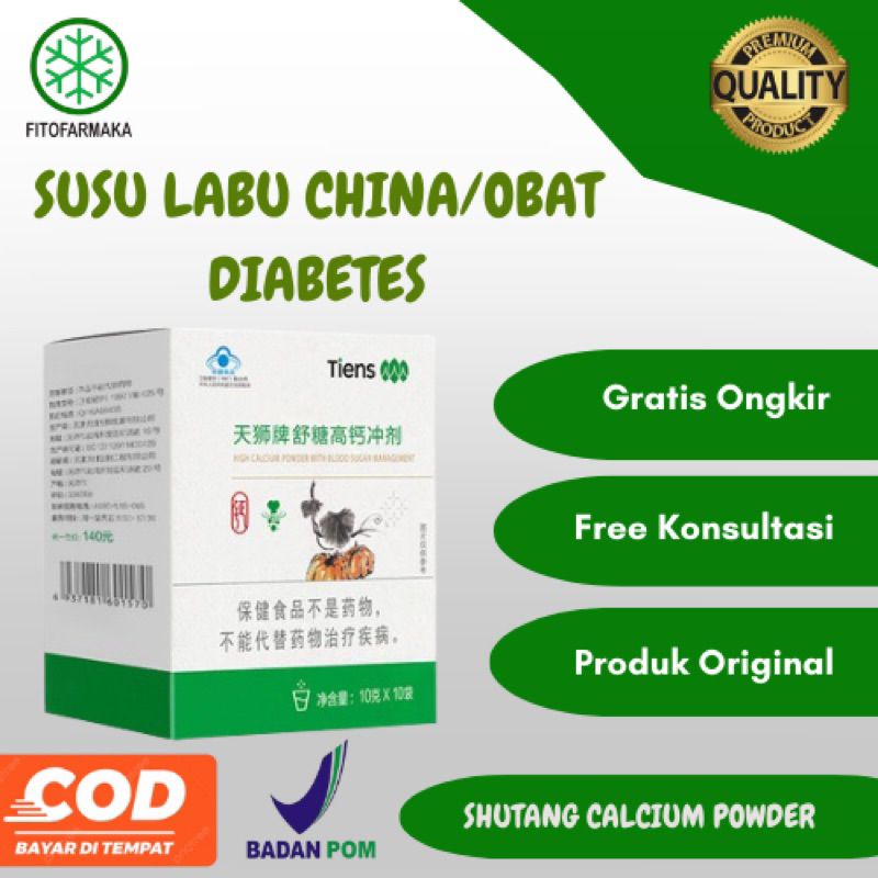 

SUSU LABU CHINA | Shutang Calsium Powder Atasi Diabetes Original BPOM halal