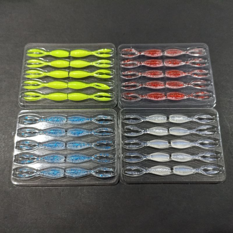 Softlure RM-2003 Softbait Rockfish dari merk Tsurinoya 1 pack isi 10 pcs umpan pancing Ikan