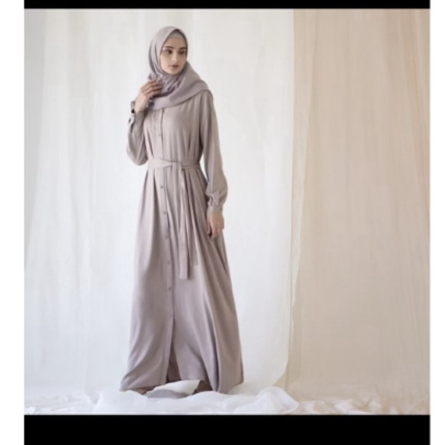 Gamis latte by aska label