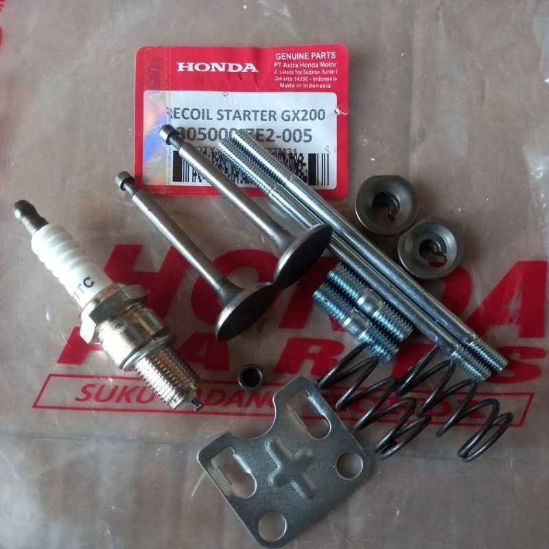 1SET VALVE IN-EX | HONDA GX160-GX200-GX220 UNTUK MESIN DIESEL ALKON