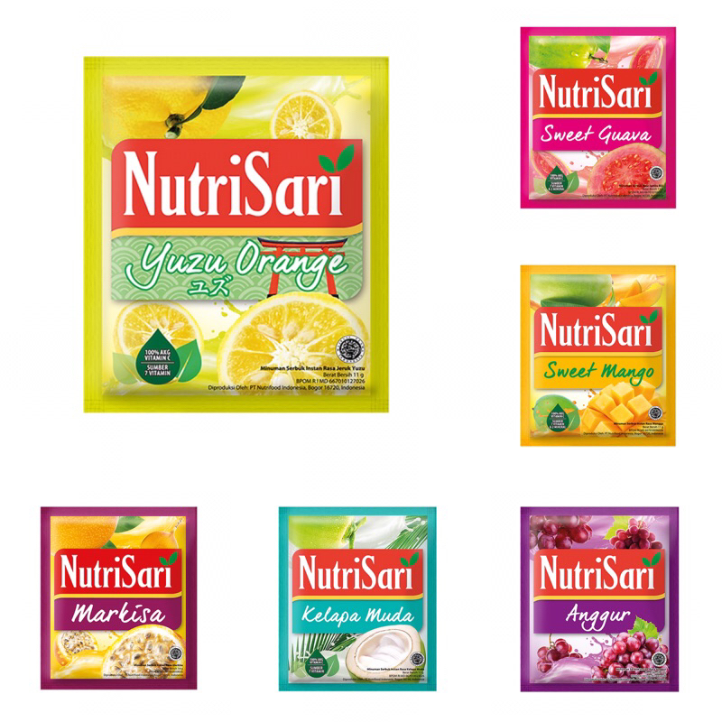 

Nutrisari Varian Rasa 1 Renceng @10pcs