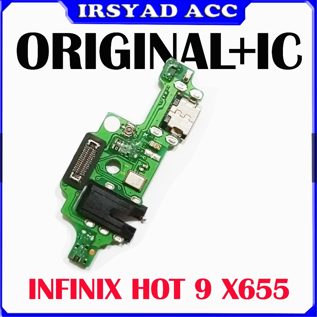 KONEKTOR CHARGER UI BOARD+C/C+MIC+HF INFINIX HOT 9/X655