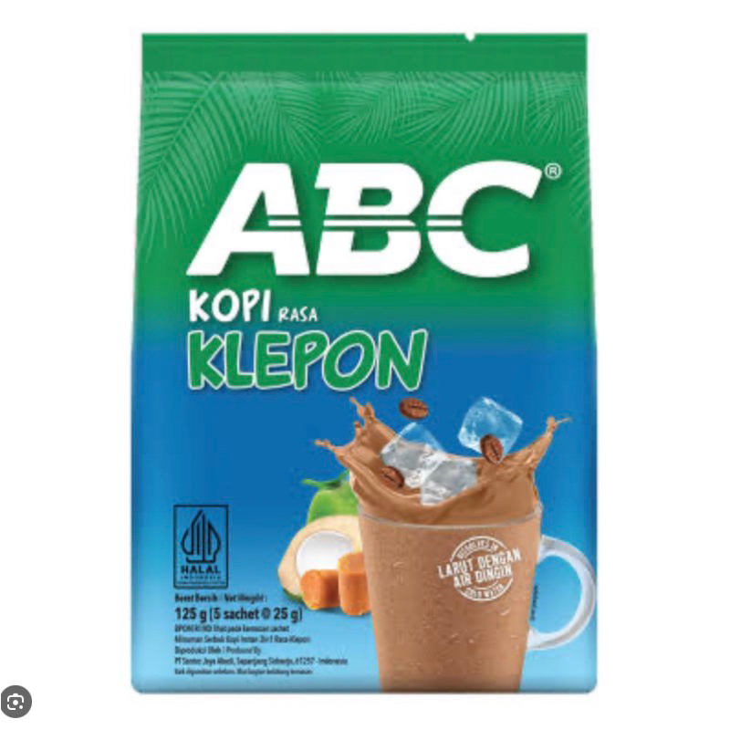 

ABC Kopi Rasa Klepon Bag 5 x 25 g