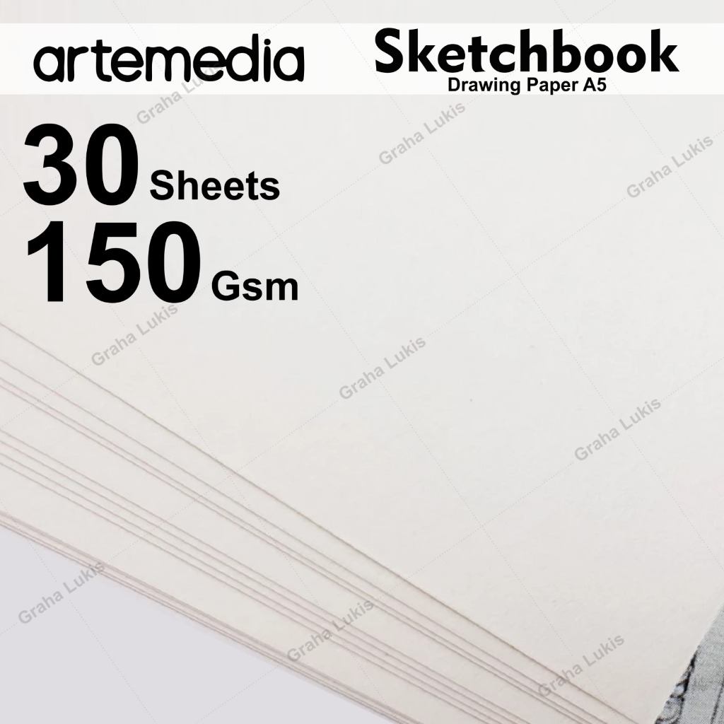 

HJK Sketchbook Artemedia Drawing Paper A5 150 GSM