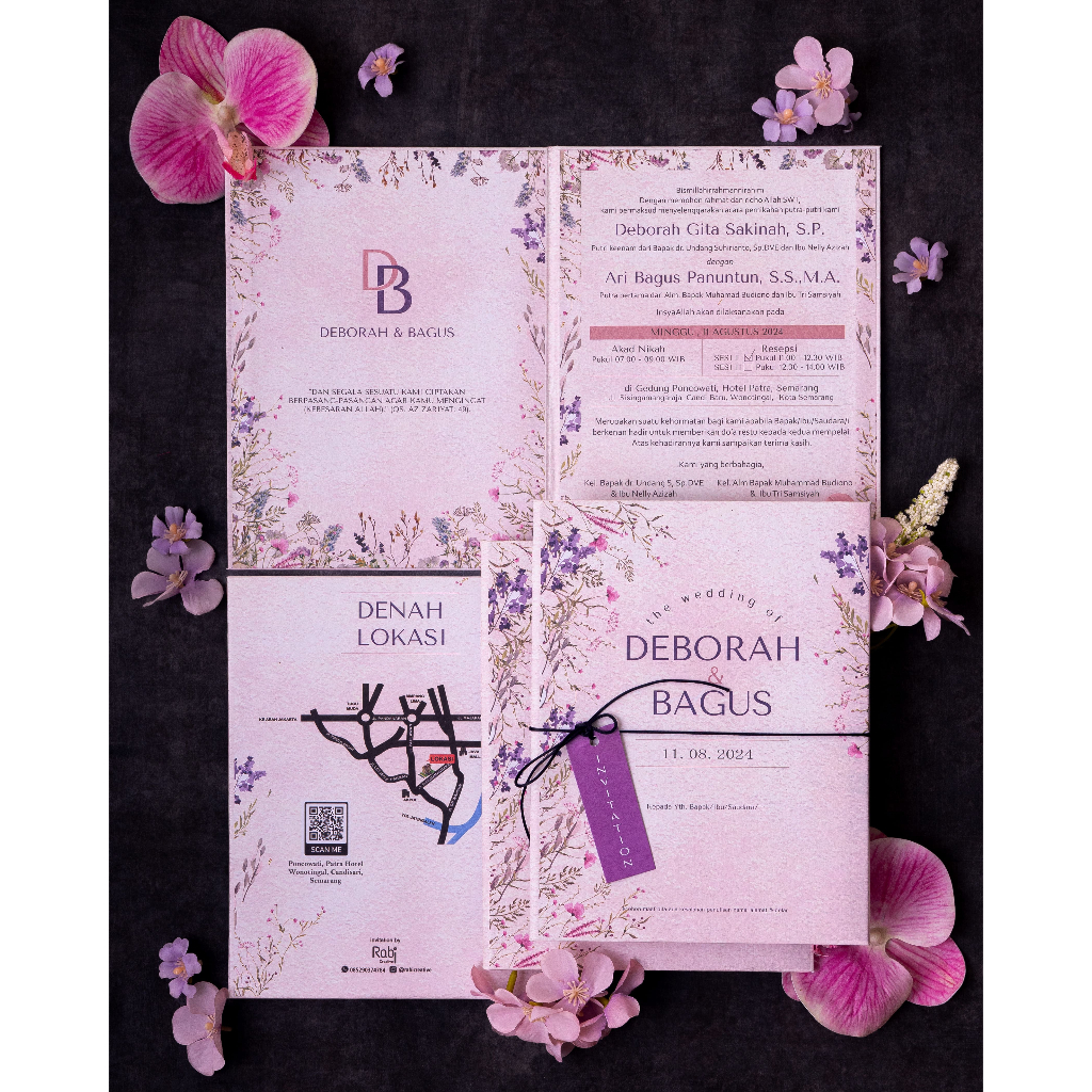 

CUSTOM INVITATION MODEL LIPAT&TALI NYLON (HARDCOVER)