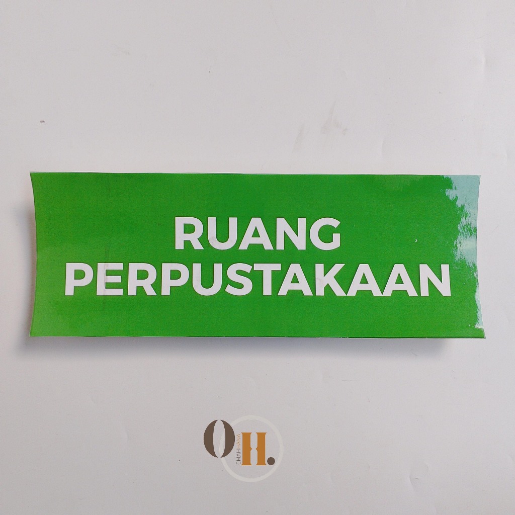 

Stiker Ruang Perpustakaan - Ruang Library - Perpustakaan Sekolah - Stiker Vinyl
