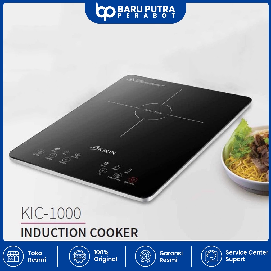 KIRIN Kompor Induksi KIC-1000 Ultra Slim KIC 1000