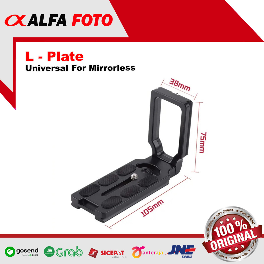Universal L Shape Bracket Vertical Plate Tripod Area