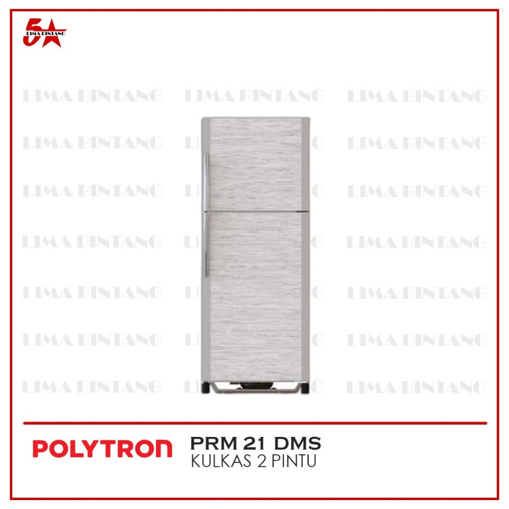 KULKAS POLYTRON 2 PINTU PRM 21DMS GARANSI RESMI PRM 21 DMS