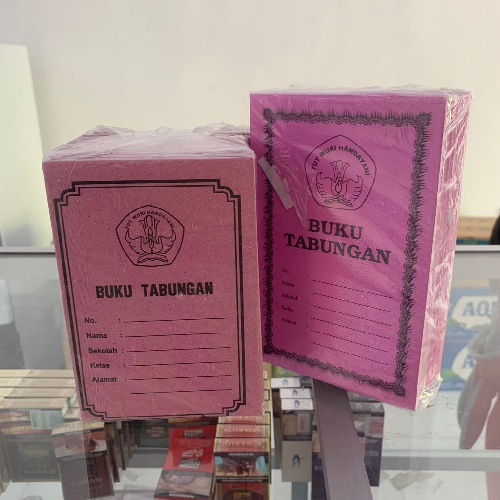 

BUKU TABUNGAN KECIL DAN SEDANG TUT WURI MC & Galaxy