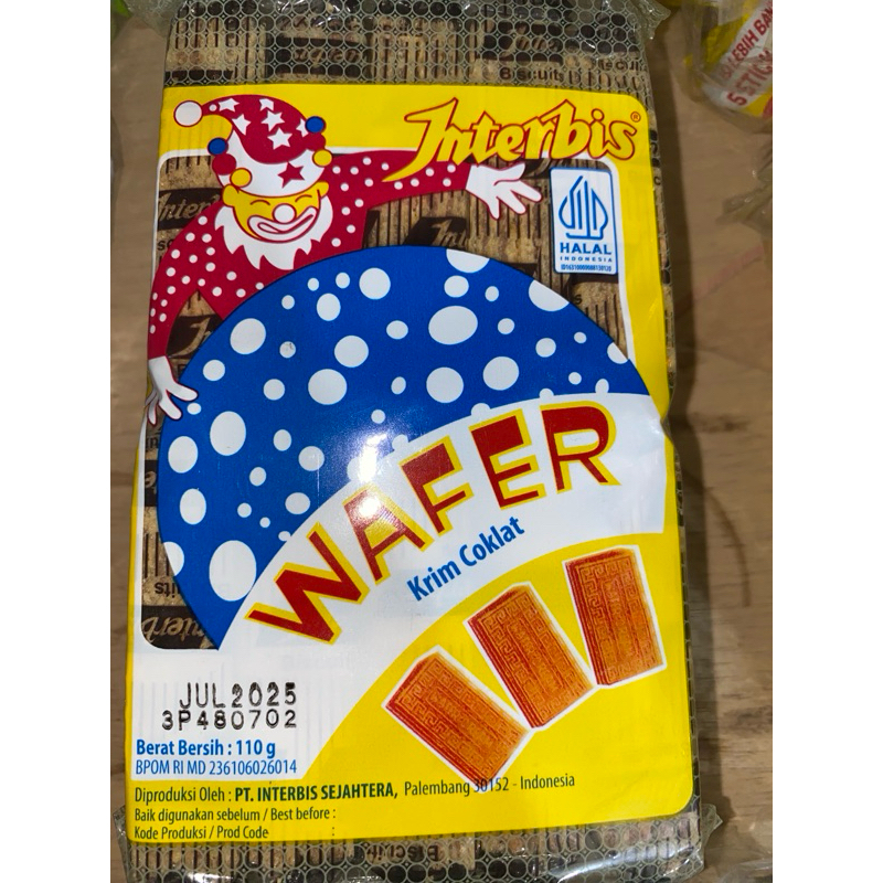 

Interbis Wafer Krim Coklat