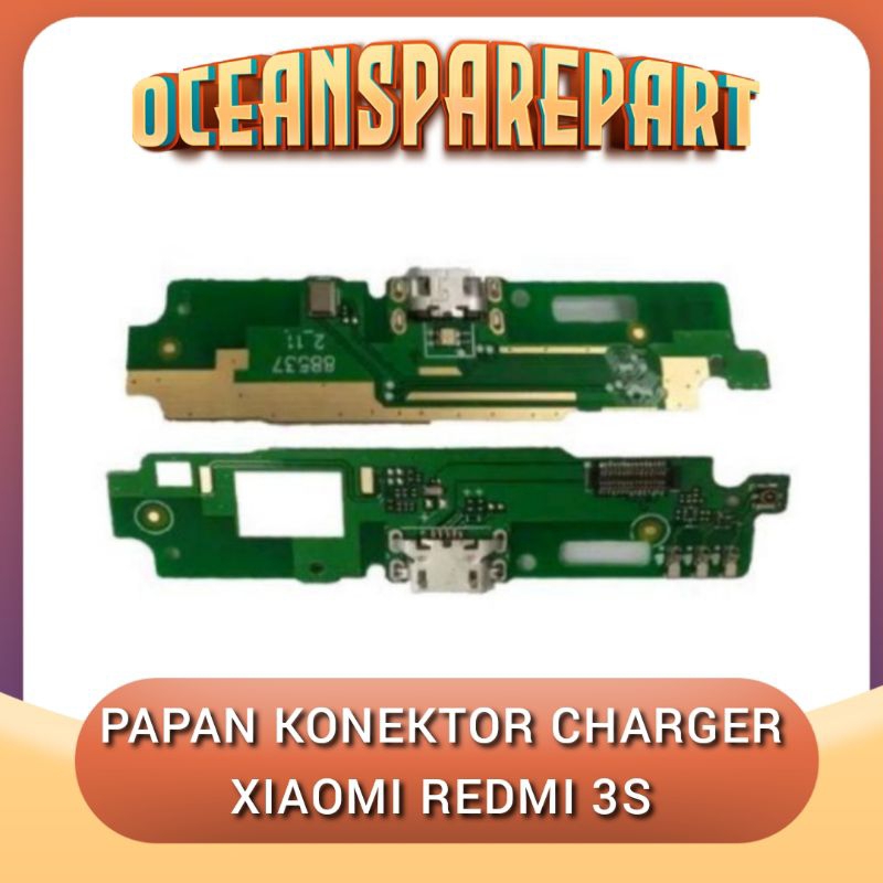 BOARD PAPAN CAS KONEKTOR CONEKTOR CHARGER XIAOMI REDMI 3S PLUG IN MIC