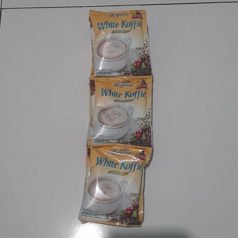 

Luwak white koffie 20gr 1renceng 10pcs