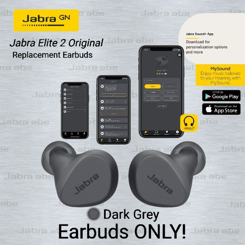 Jabra Elite 2 Original Replacement Earbuds
