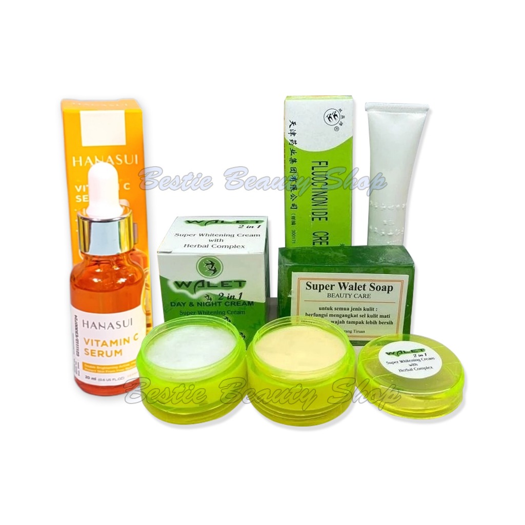 Paket Lengkap Cream Walet Hijau Original - Day & Night Cream Walet Susun - Salep Anti Iritasi - Sabu
