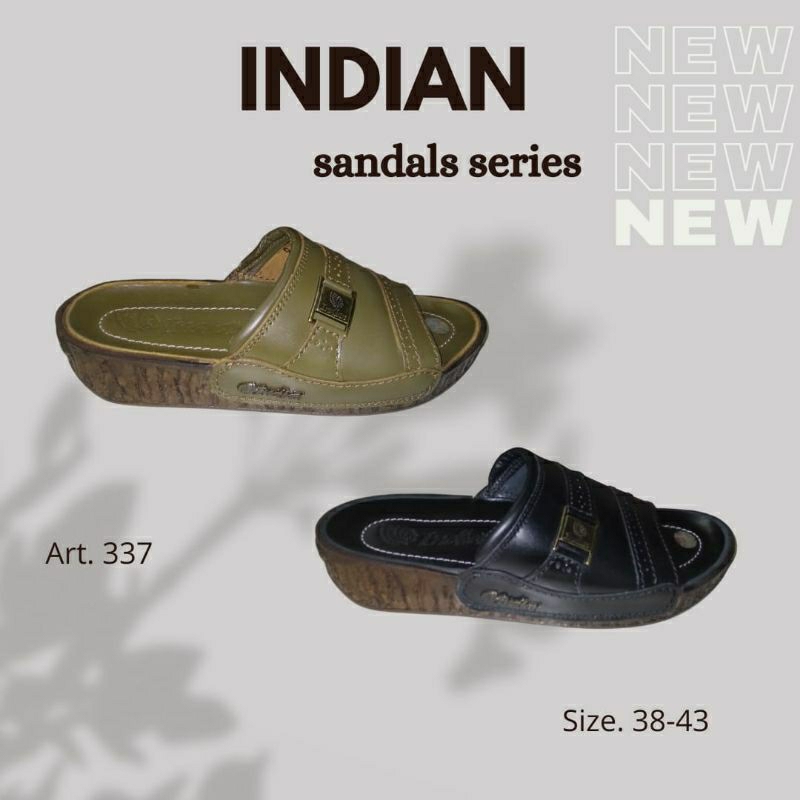Sandal Kulit PRIA // SANDAL INDIAN ORIGINAL //SANDAL INDIAN 437,445,337