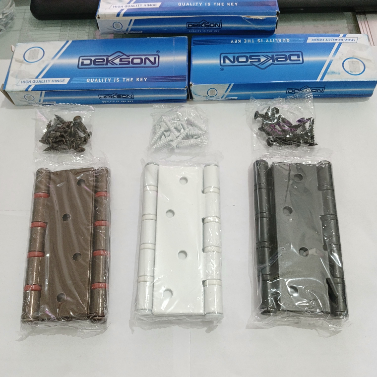 JMG - ENGSEL KUPU NYLON HINGE 4 INCH DEKSON / ENGSEL PINTU DEKSON