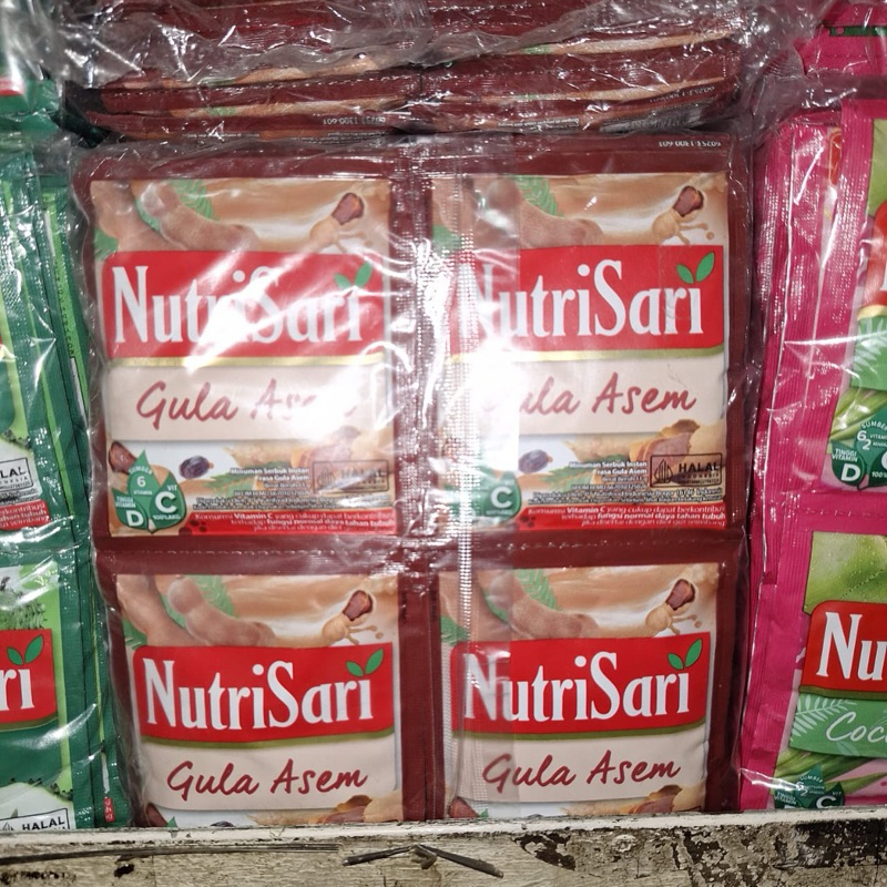 

NUTRISARI gula asem renteng 11 gram